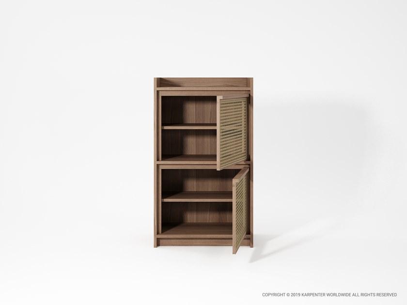 KARPENTER Комод из массива дерева и ротанга с распашными дверцами Roots sun-id-1357623 - Вид №23