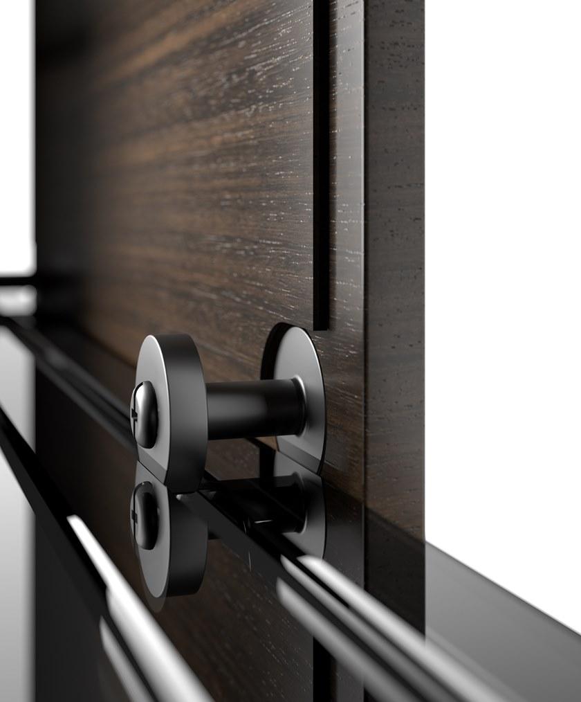 Tonelli Design Модульный буфет из дерева и стекла с раздвижными дверцами Shoji sun-id-1419818 - Вид №3