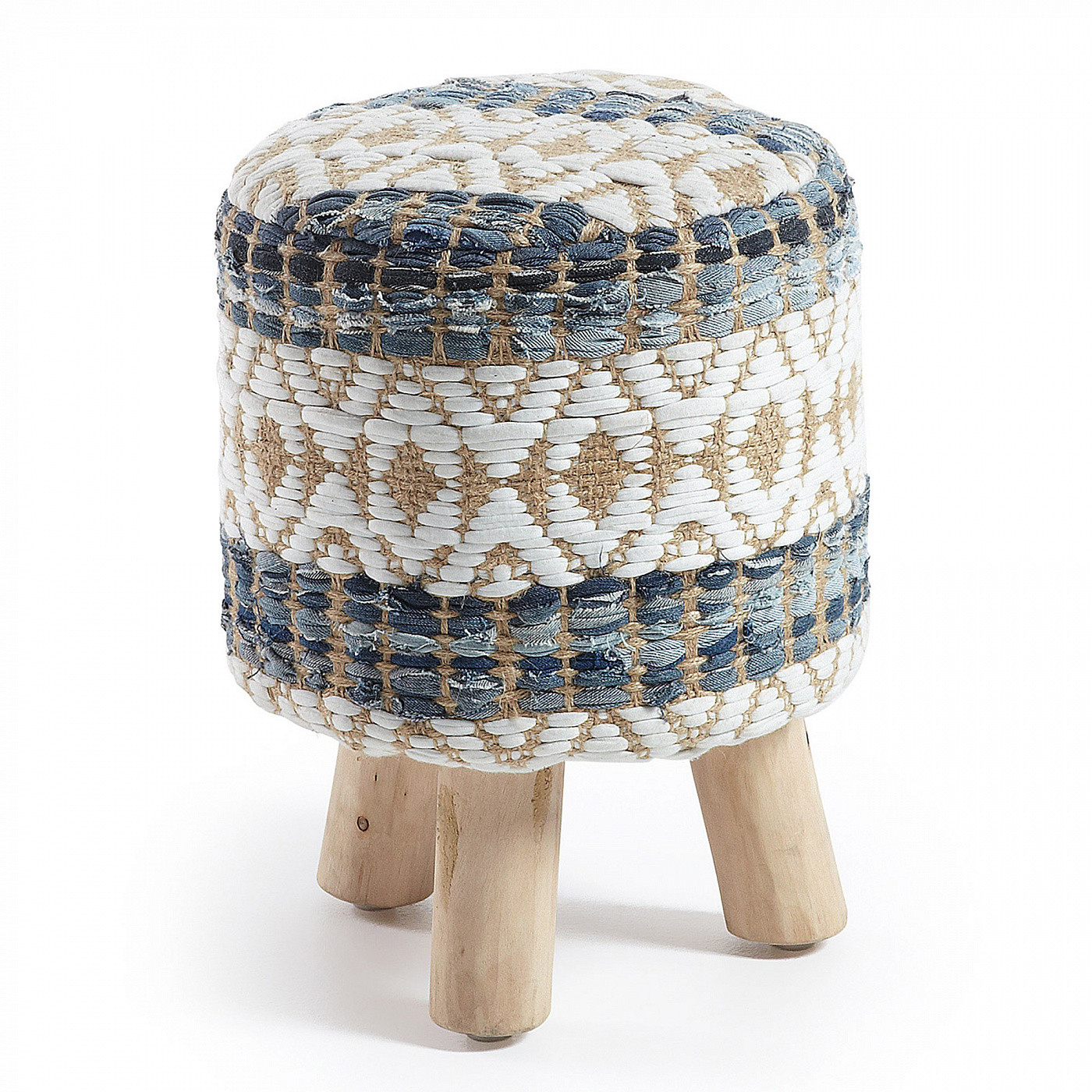 052074 Табуретка Lok синяя La Forma Luc - Вид №2