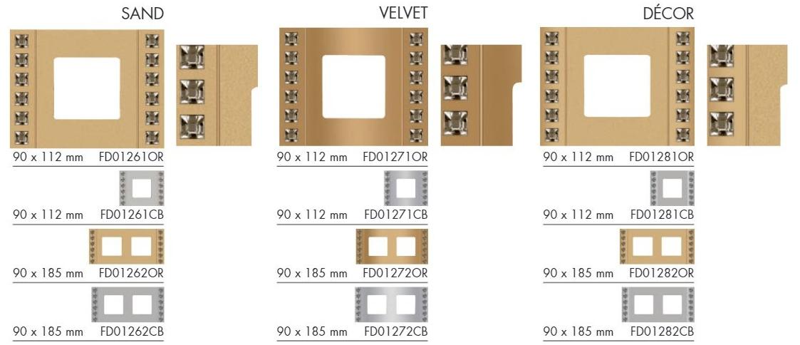 FEDE Гражданская серия из латуни Crystal de luxe Fd01261/-71/-81 Fd01261/-71/-81-- - Вид №6