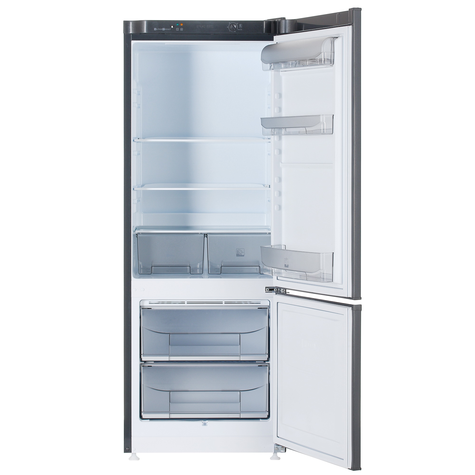 1098685 Холодильник с морозильником   Pozis RK-102 серый STDN-0000634 - Вид №1