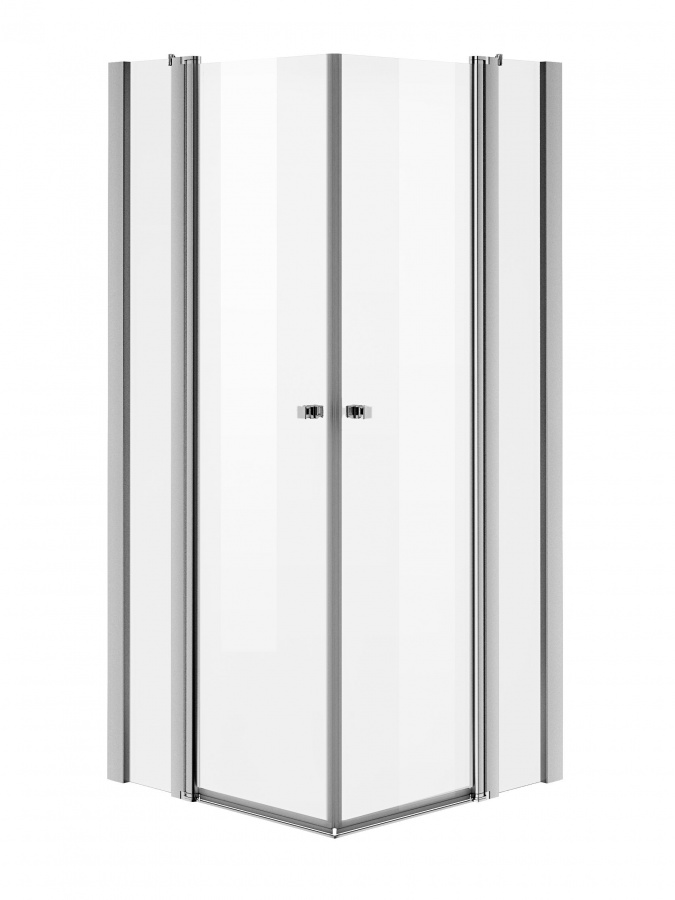 W51G-E3D9-200-CT Дверь в нишу с неподвижным элементом 1200х2000 профиль хром стекло пр AM.PM Inspire S 