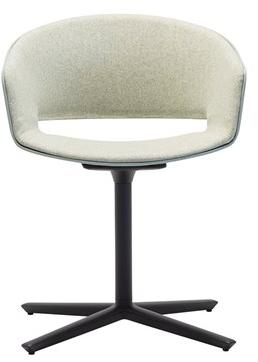 Andreu World Мягкое вращающееся кресло с 4-мя спицами Ronda So0430 - Вид №3