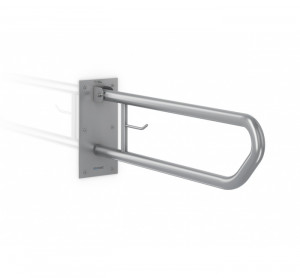 GW11 08 04 01 Genwec Складная штанга Держатель рулона из сатинированной нержавеющей стали 600 мм