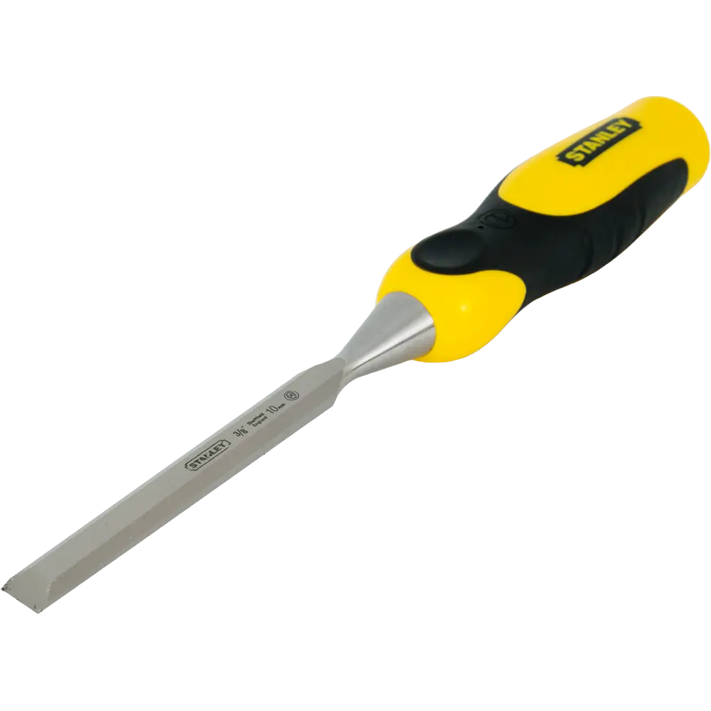 Стамеска Stanley Dynagrip 10 мм с двухкомпонентной ручкой STLM-2170245
