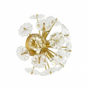 Бра настенное золотистое Favourite Pienene 2620-4W FAVOURITE ФЛОРИСТИКА 00-3932142 Золото