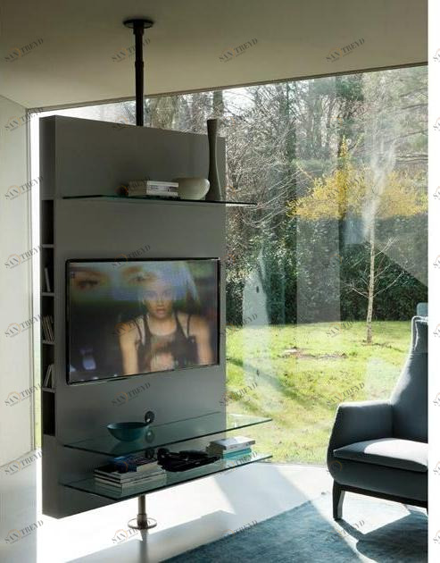 Porada Поворотная тумба под ТВ с системой управления кабелями Iron sun-id-1448654