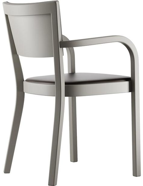 horgenglarus Стул из массива дерева с подлокотниками  1-790a  - Вид №5