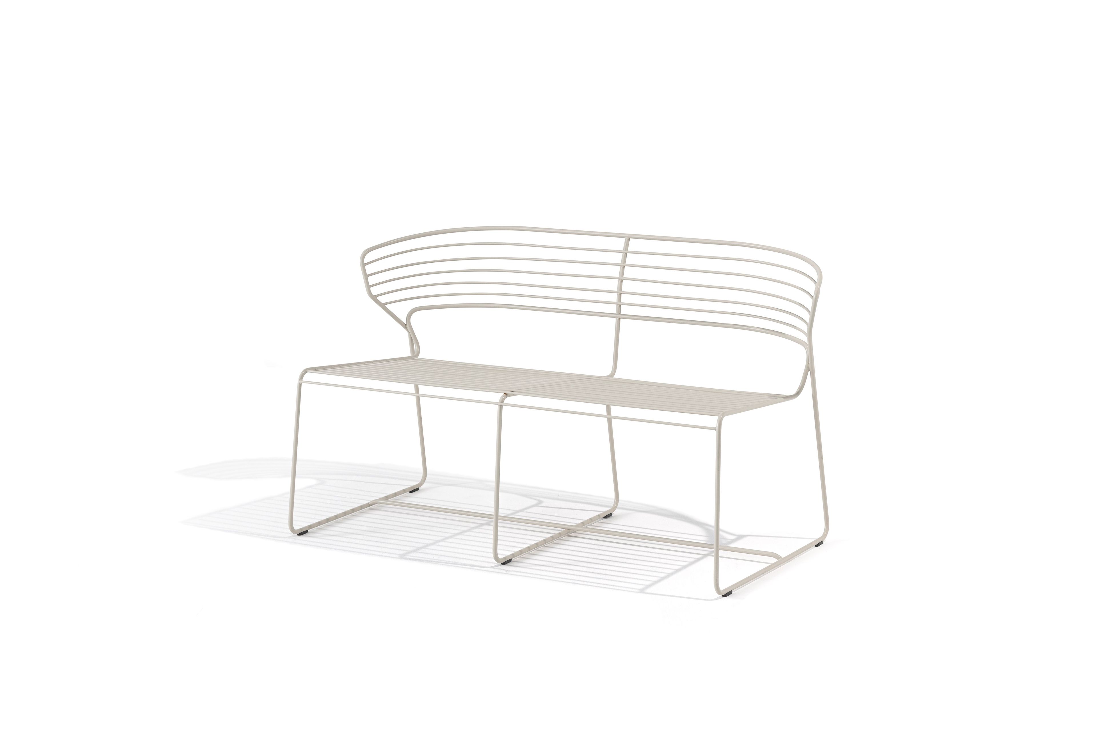 2-местный стальной садовый диван Desalto Koki Wire ARCH-00126204