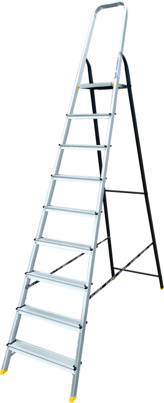 Стремянка комбинированная усиленная АМS 7809