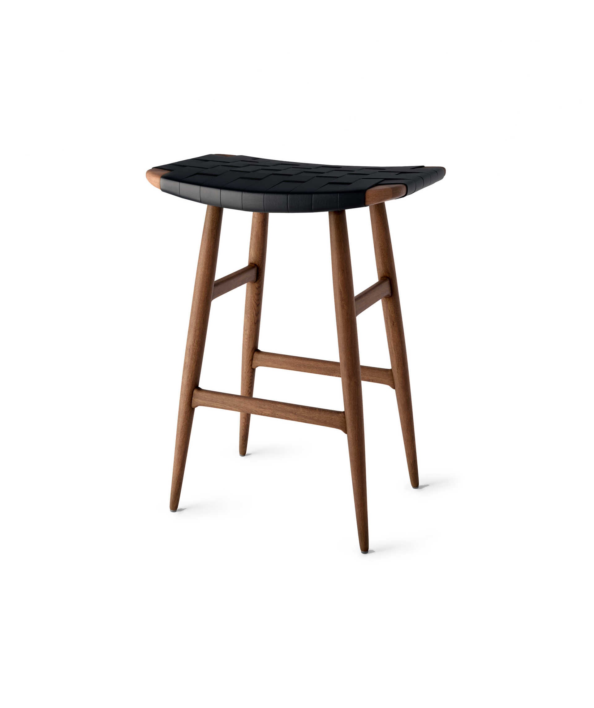 Барный стул Freja SH610 Сиденье с кожаными полосами Stellar Works FE-S310-LS - Вид №3