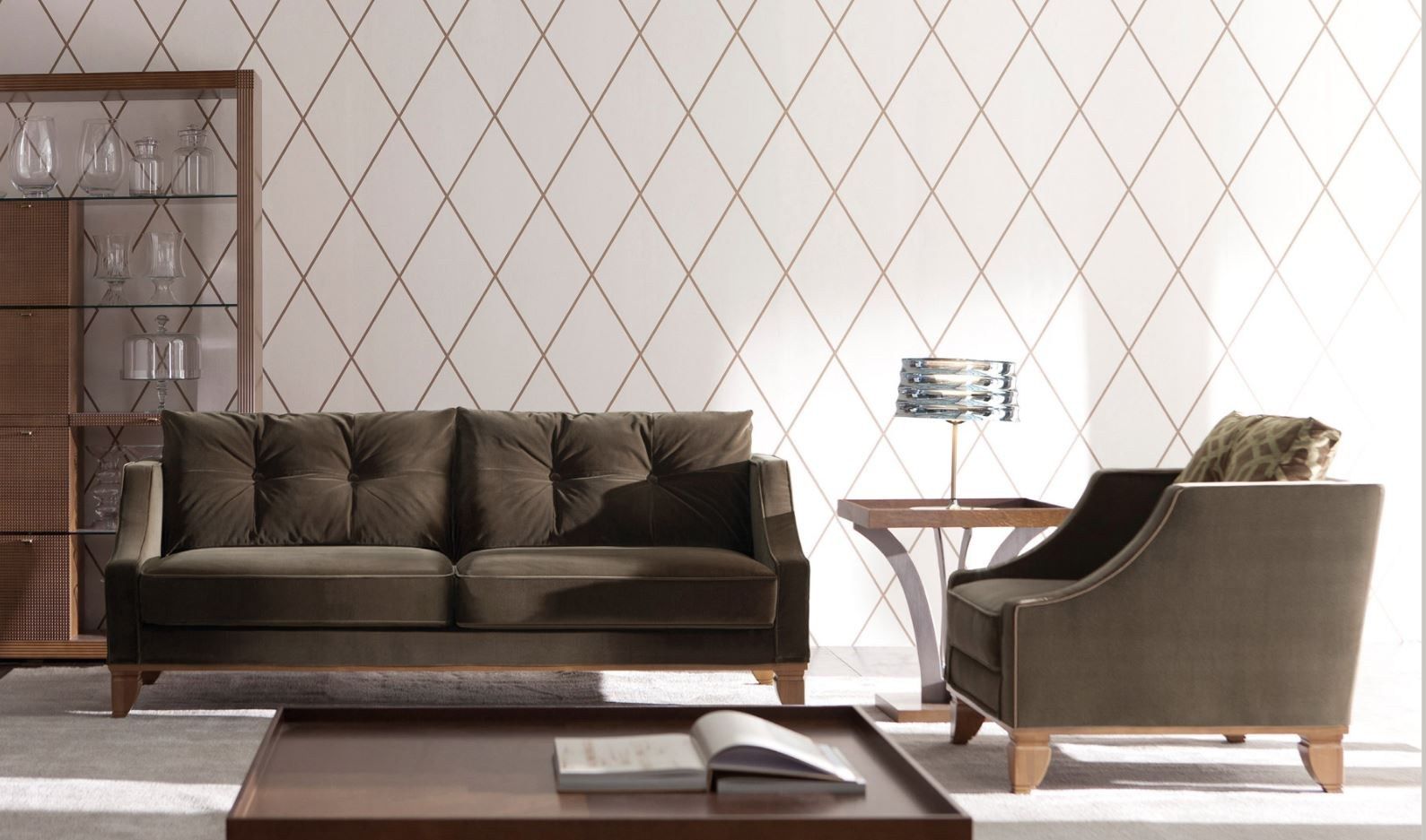 Деревянный журнальный столик с подносом OPERA CONTEMPORARY RUSLAN ARCH-00017820 - Вид №4