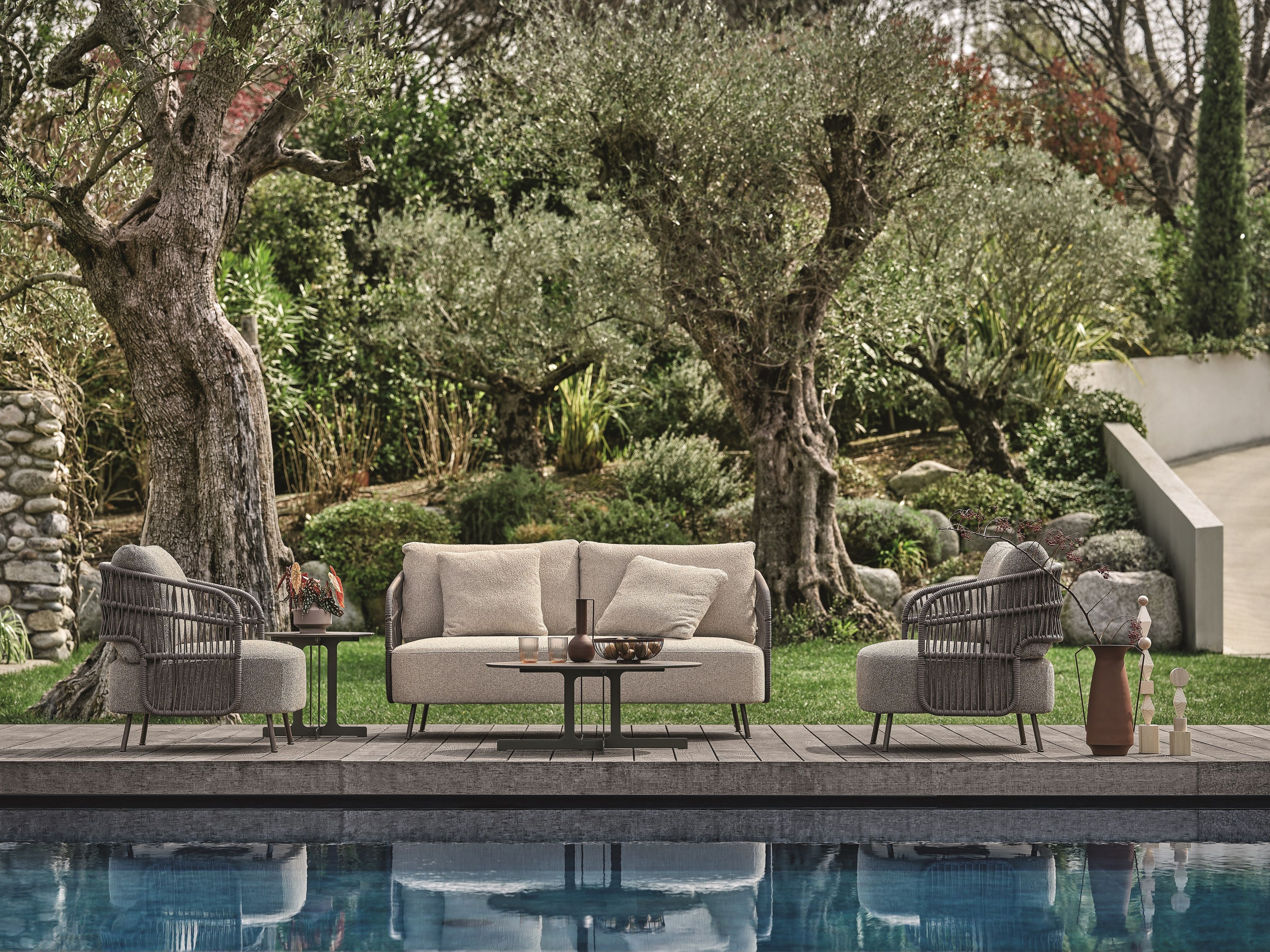 Тканевое садовое кресло Ditre Italia 356 ARCH-00008254 - Вид №2