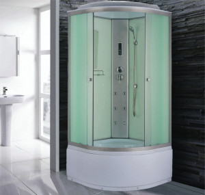 Душевая кабина NG- 3319-14 (1000х1000х2150) высокий поддон(45см) стекло МАТОВОЕ