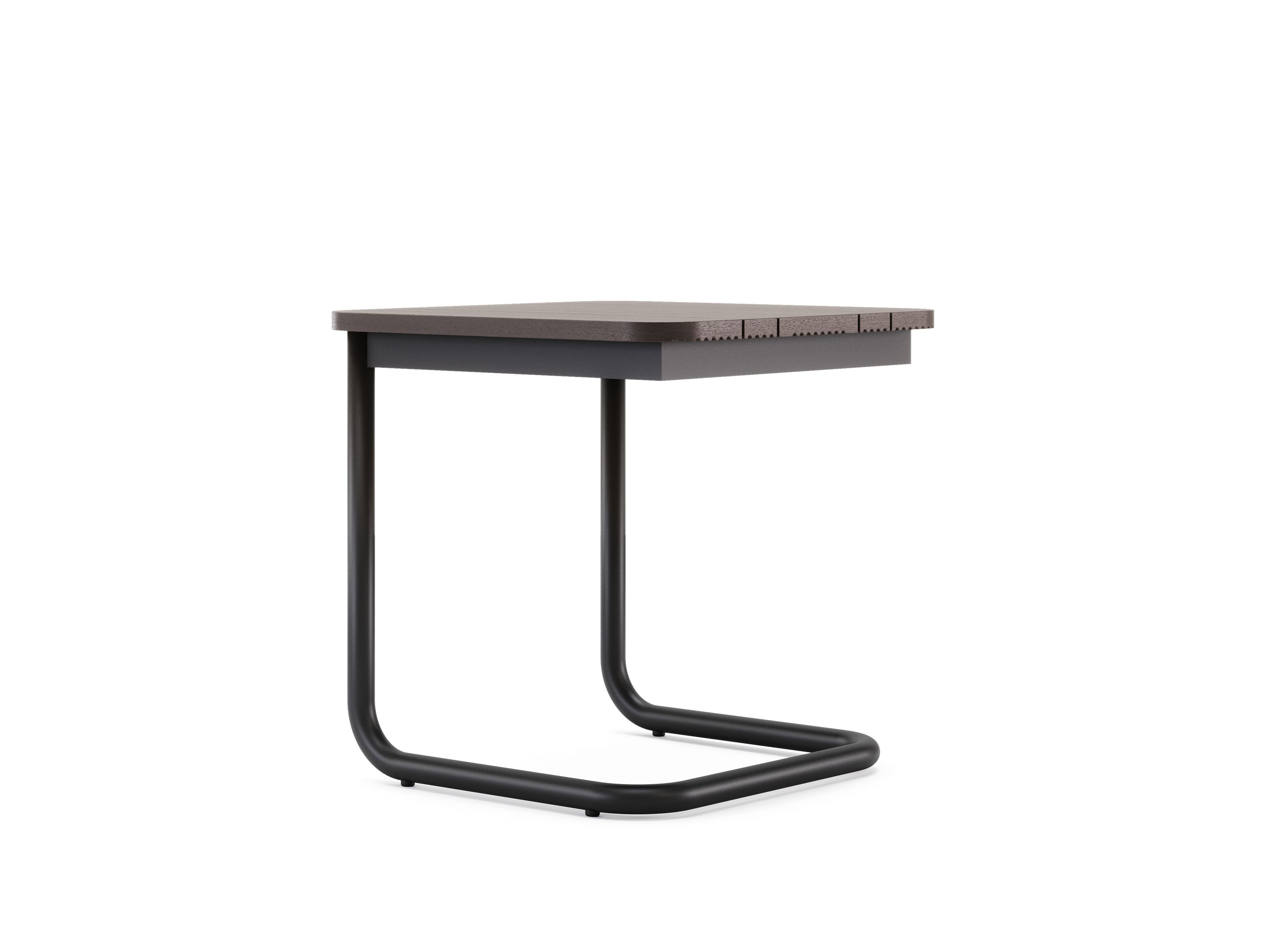 Стальной журнальный столик и ламинат Domkapa Copacabana ARCH-00100309