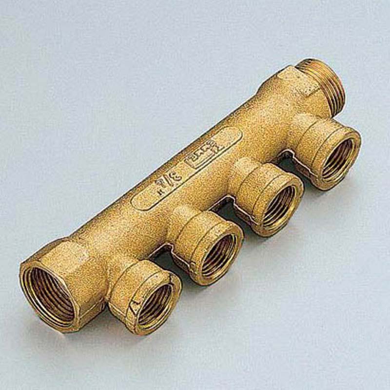 Коллектор НВ 1" TIEMME 3 выхода 1/2"В 36мм 1910023