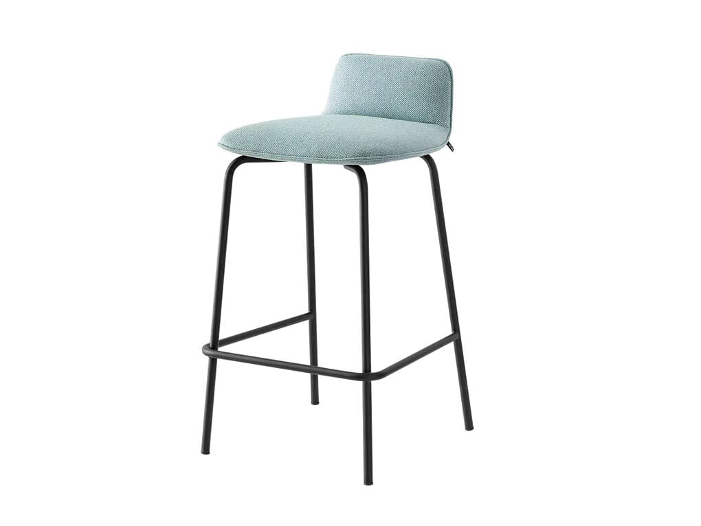 Высокий тканевый стул с подставкой для ног Connubia Riley Soft ARCH-00031145