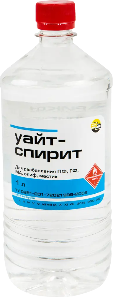 Растворитель Уайт-спирит АРИКОН 1 л для лакокрасочных материалов 15609441