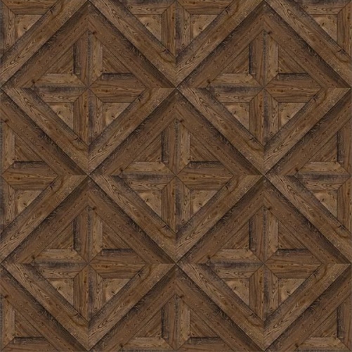 Модульный паркет Da Vinci Тонированный Синчере Дуб Натур с брашью (Текстурированная) 422х422 мм 2600600098 - Вид №2