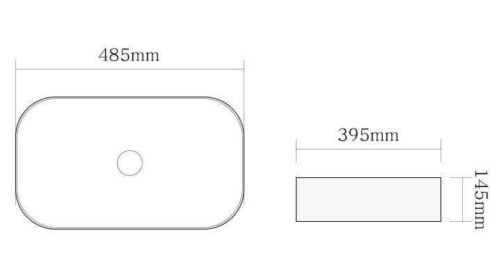 Раковина чаша SL-1105MB SANTILINE  - Вид №1