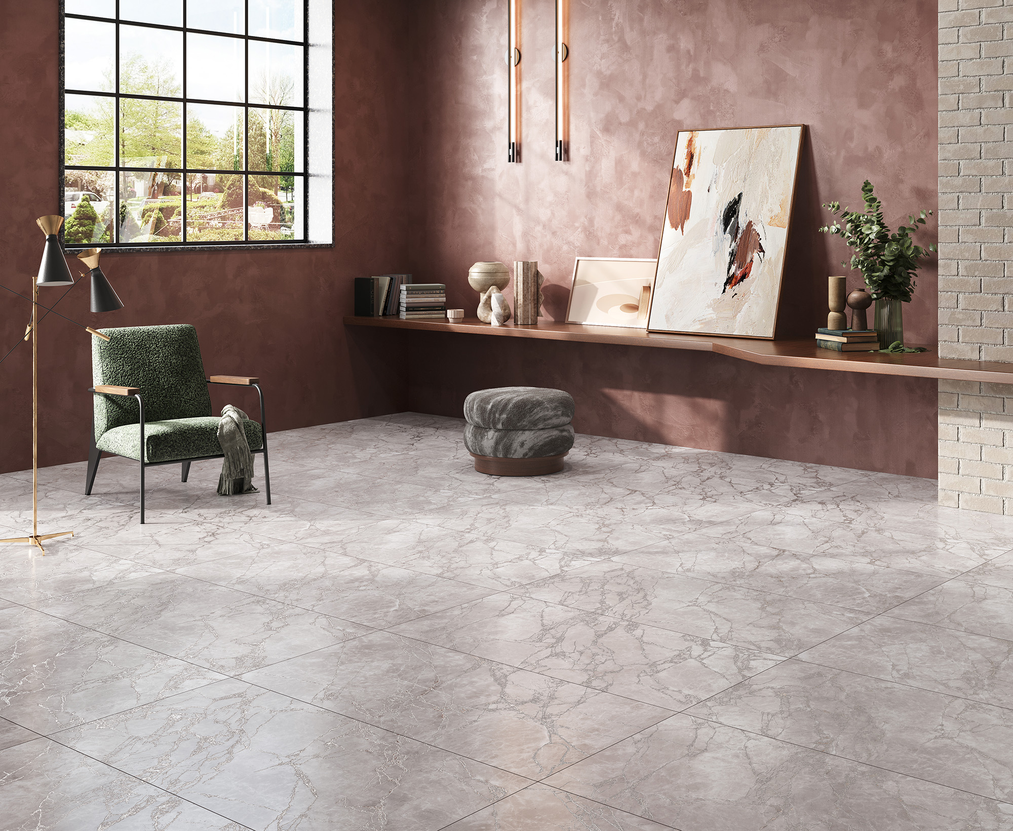 Керамогранит ARCTIC GREY LAPPATO 60х120 Arcadia Ceramica CL4005-A