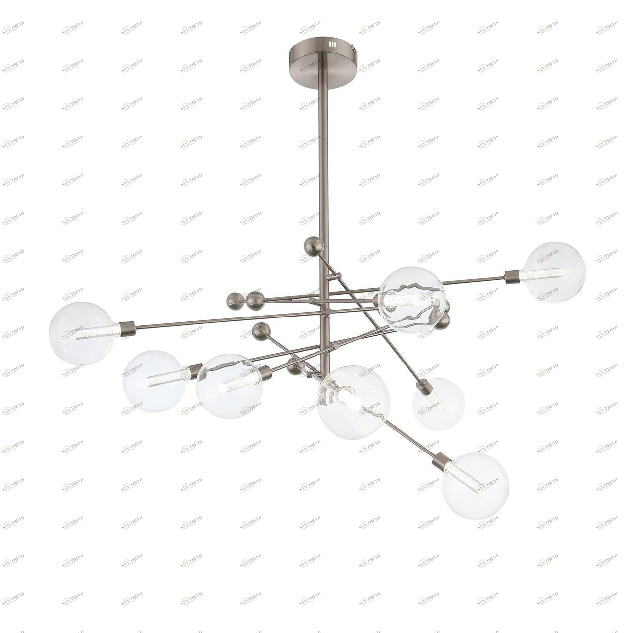 Подвесная светодиодная люстра ST Luce Giacio SL377.302.08 бронза ST LUCE ДИЗАЙНЕРСКИЕ, GIACIO, ШАР 279972 Бронза 