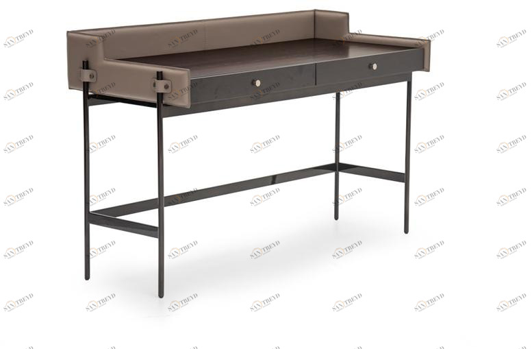 Aston Martin Прямоугольный стол из фанерованной древесины с ящиками sun-id-1455237