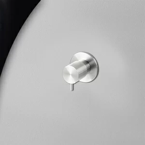 Запорный вентиль глянцевая сталь TOKI Radomonte TKI50L