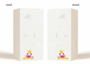 Шкаф угловой ABC-KING Pirates (левый )