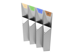 Стальная корзина для мусора для утилизации отходов