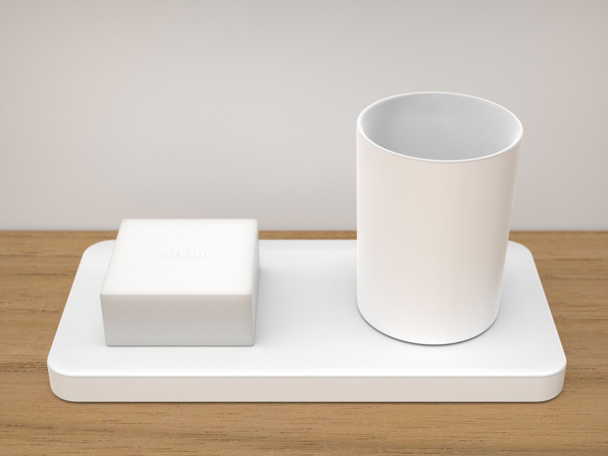 Полка для ванной комнаты из Cristalplant® Boffi ARCH-00008525 - Вид №1