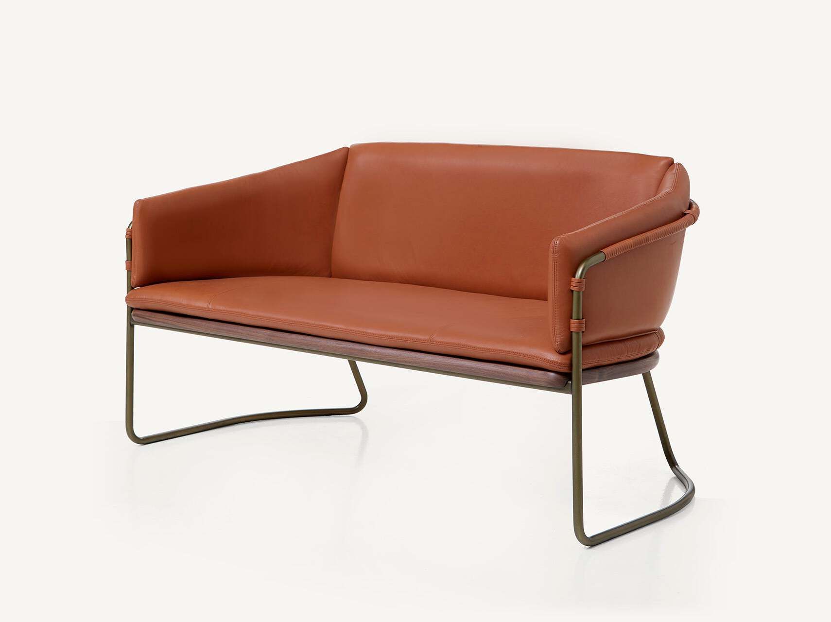 Кожаный диван BassamFellows ARCH-00038494 - Вид №1