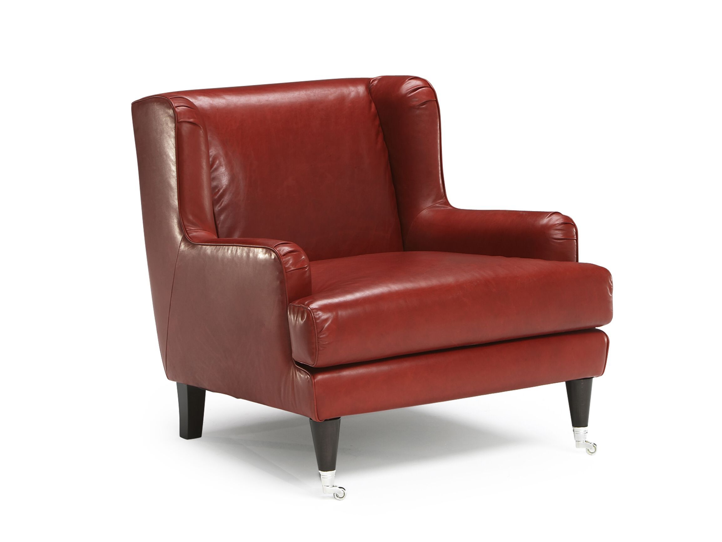 Кожаное кресло с подлокотниками Natuzzi Italia NATALIE ARCH-00119440 - Вид №1