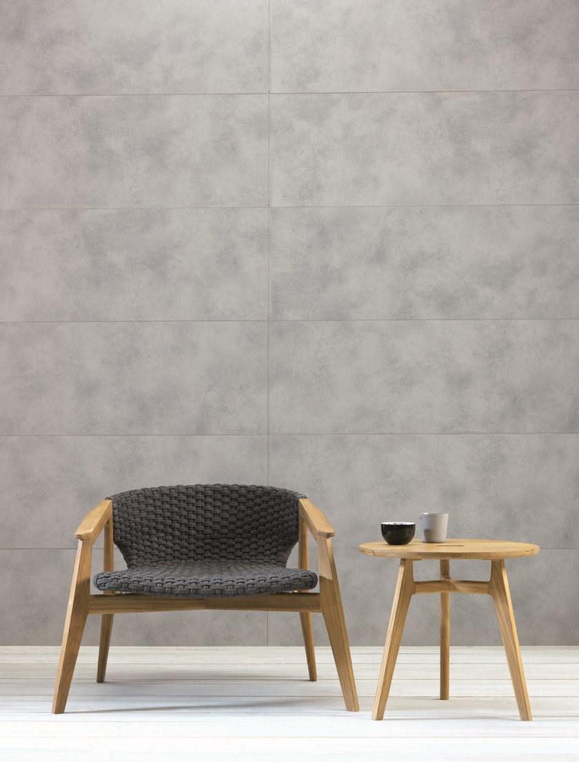 Ethimo Круглый садовый столик из тика Knit Knittb01 - Вид №17