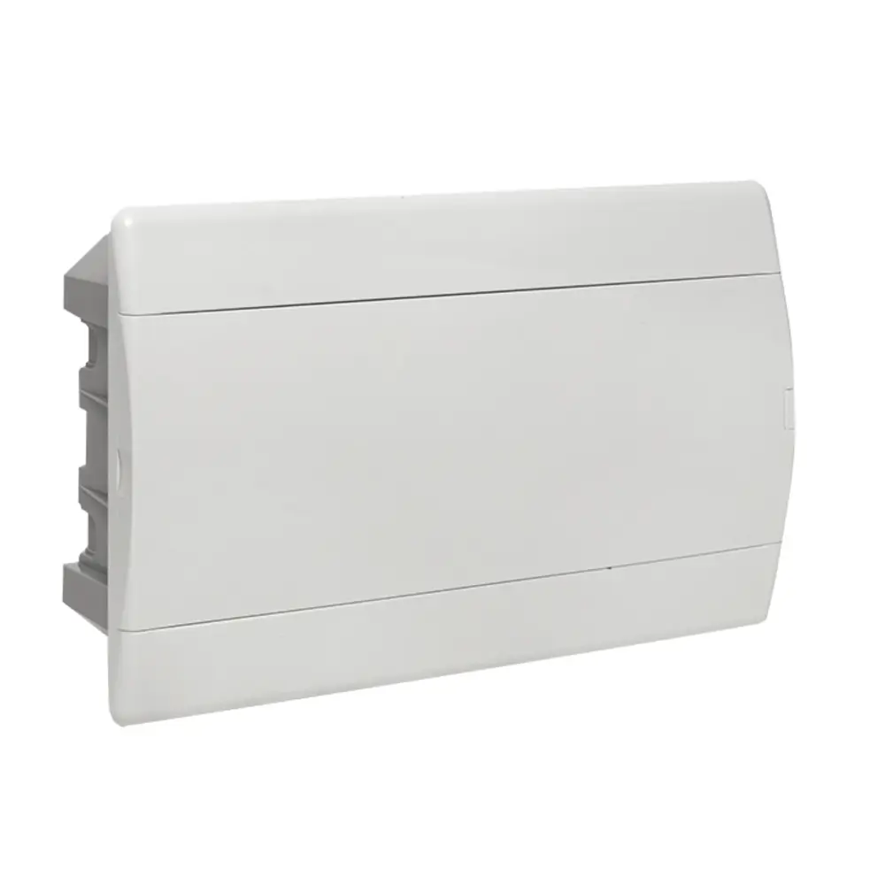 Щит распределительный встраиваемый EKF Proxima SlimBox ЩРВ-П-18 18 модулей IP41 пластик цвет белый 87887372 STLM-2079126 