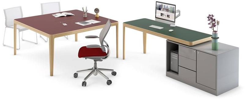 Cider Edition Квадратный стол для переговоров с системой управления кабелями I-land sun-id-1384546 - Вид №2