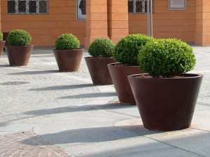 Стальная плантатор Corten™