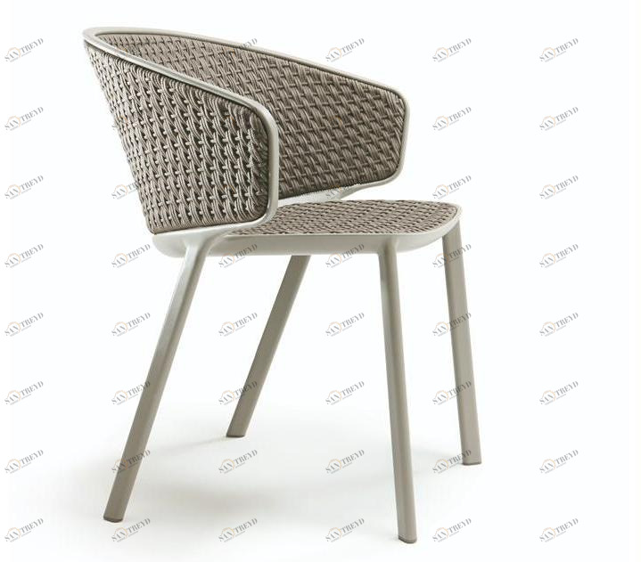 Ethimo Садовое кресло из веревки с подлокотниками Pluvia sun-id-1411163