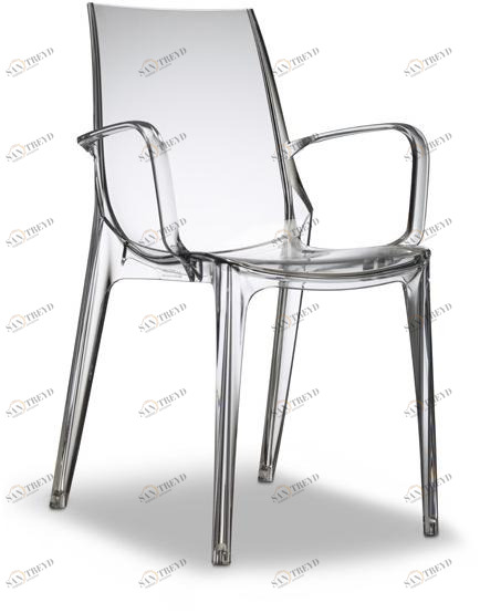 SCAB DESIGN Штабелируемый стул из поликарбоната с подлокотниками Vanity sun-id-1505527