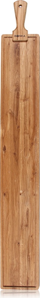 10599382 Boska Доска сервировочная для сыра и закусок Boska "Друзья" с ручкой 113х15х5см,дуб Дерево 