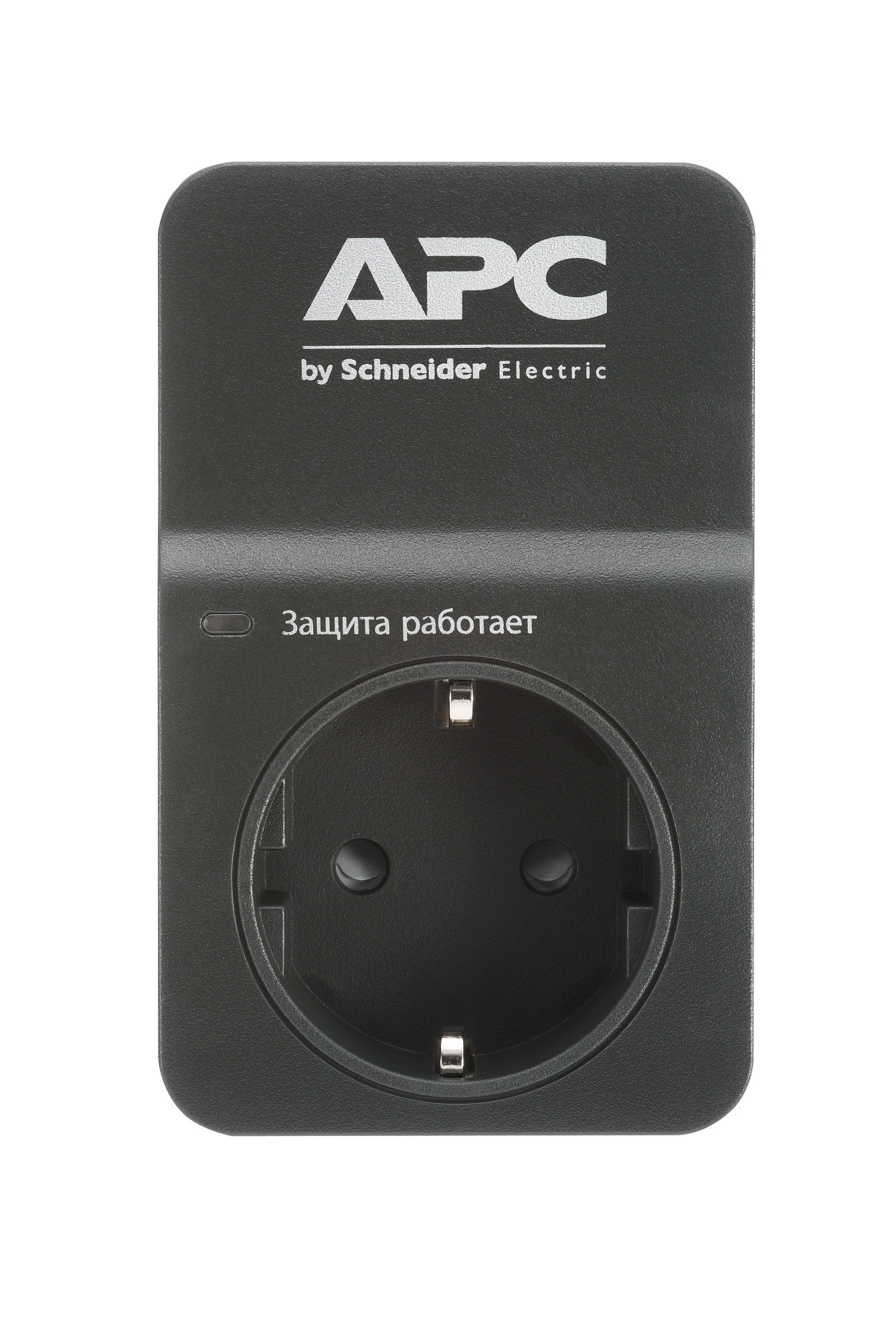 PM1WB-RS Essential surgearrest 1 outlets, 16a, black APC Santreyd  - Вид №2