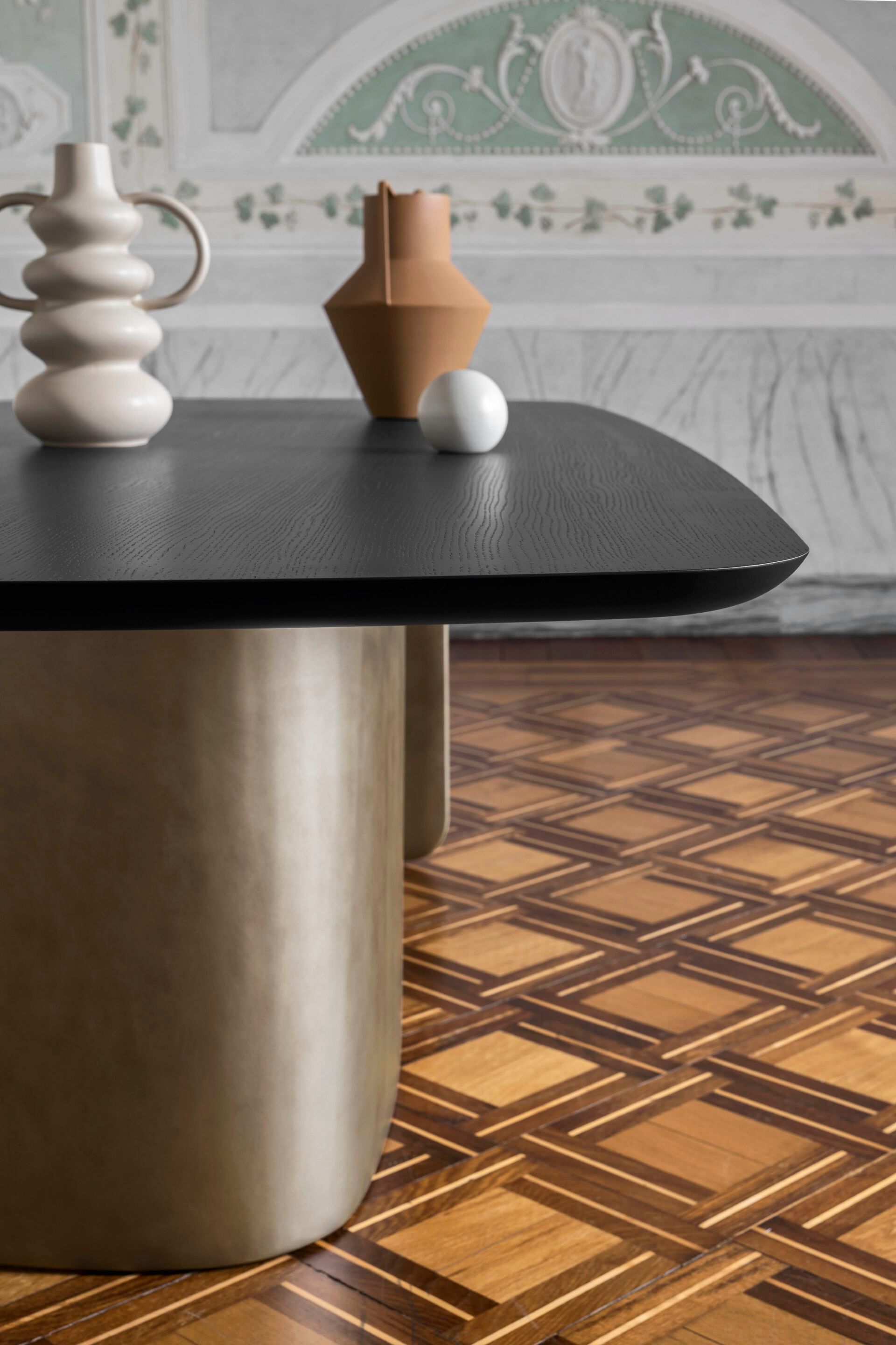 Прямоугольный деревянный обеденный стол Alf DaFrè ESSE ARCH-00126230 - Вид №4