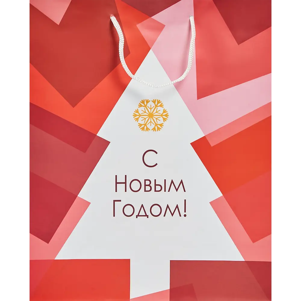 Пакет подарочный «Елка» 32.4x26 см цвет разноцветный 89336382 STLM-2139077 Santreyd  - Вид №1