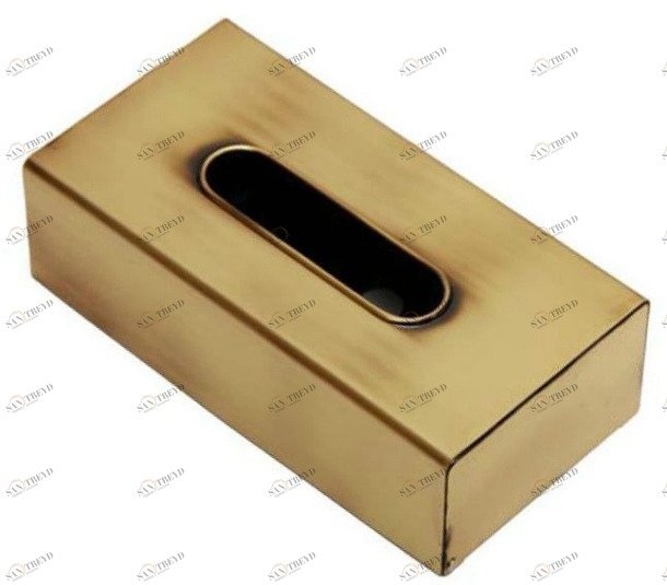 Контейнер для салфеток MIGLIORE Complementi ML.COM.BR-50.111 - бронза ML.COM-50.111.BR