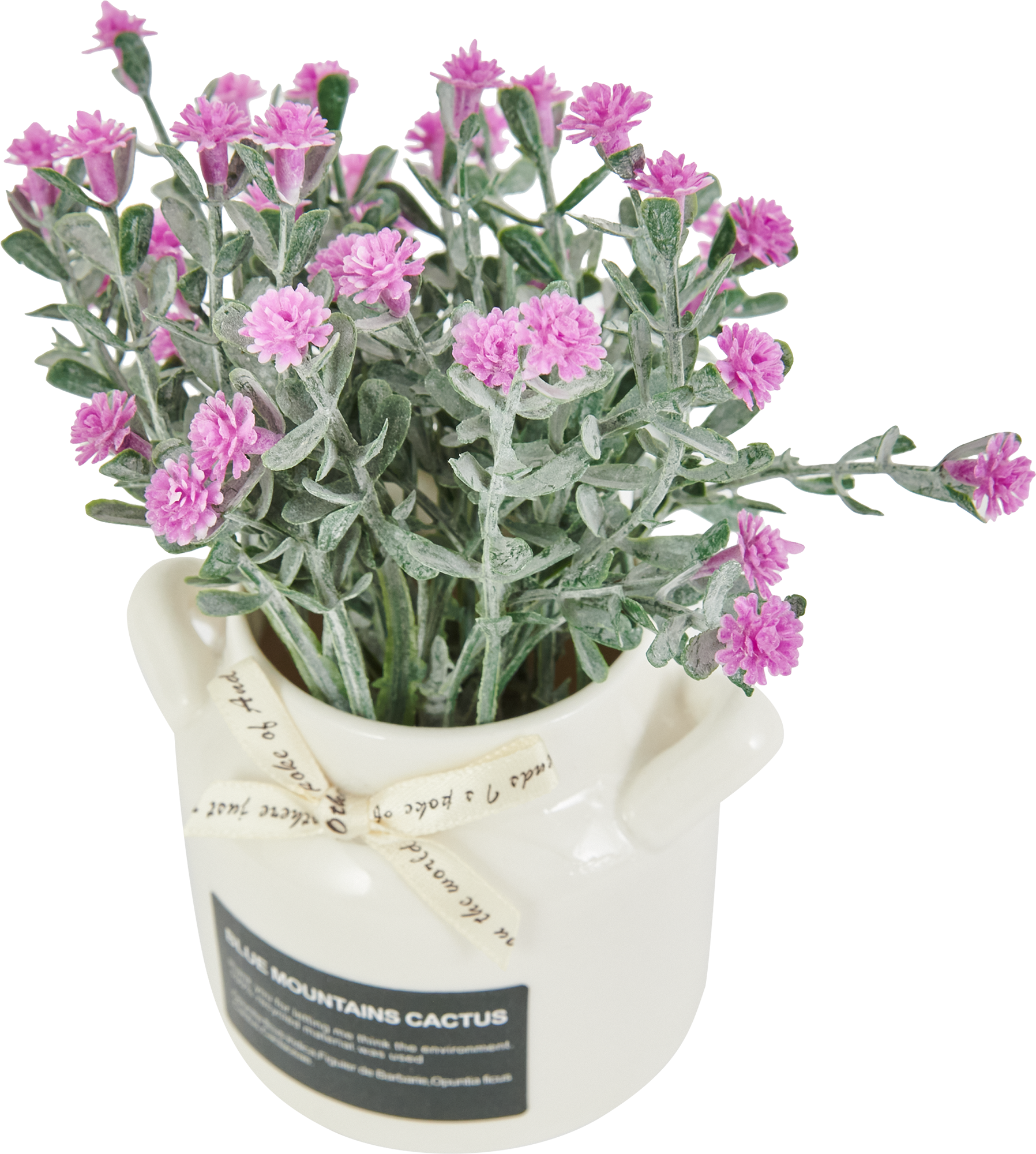 88249642 Искусственное растение в горшке прованс фиолетовый STLM-0077027 Santreyd 