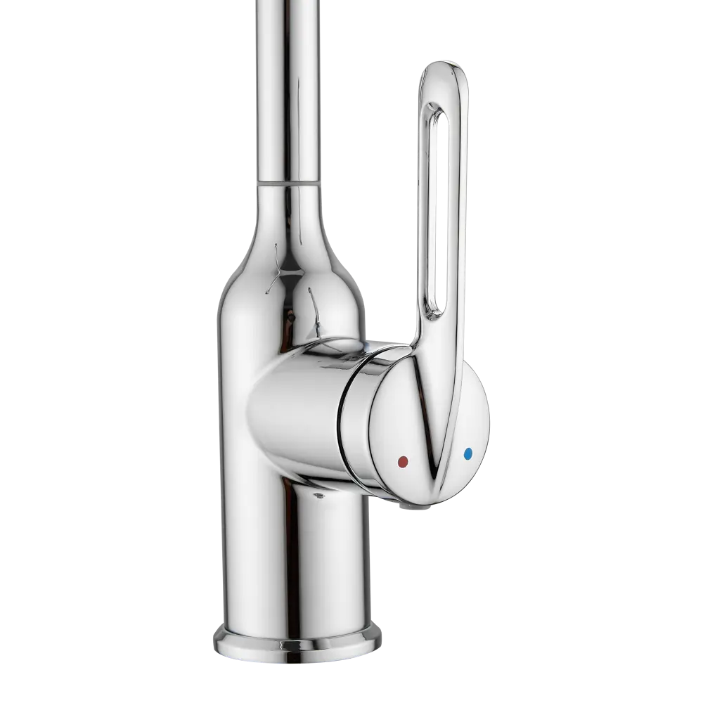 Смеситель для кухни Haiba HB71825 с высоким поворотным изливом и съемным носиком 89396805 STLM-1572976 - Вид №5