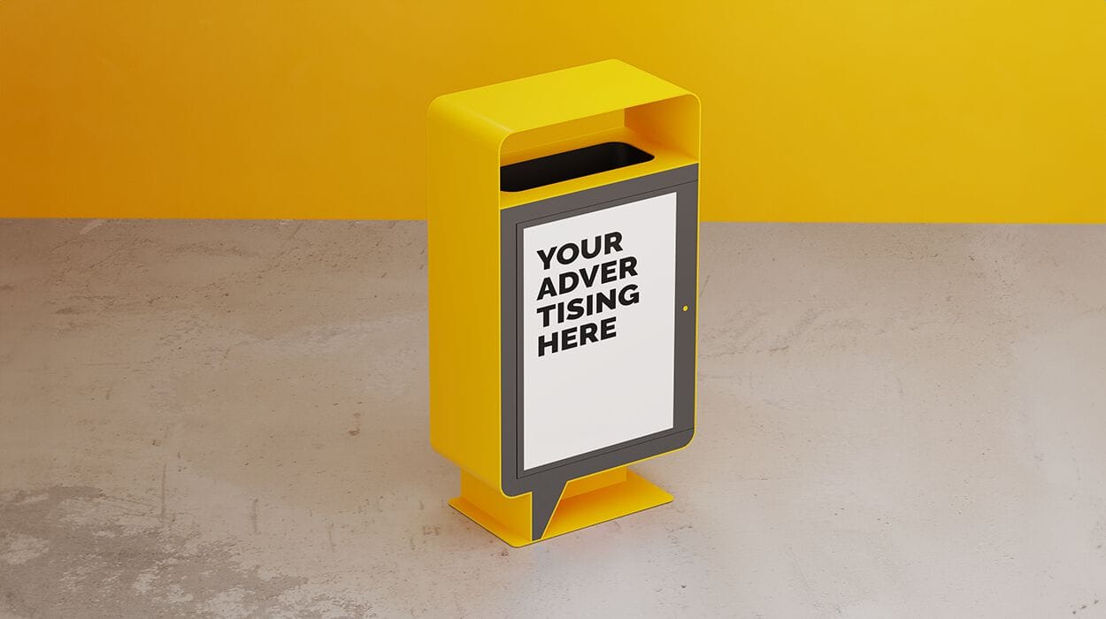 Наружные металлические стойки для мусора DIMCAR всплывающее окно ARCH-00132232 - Вид №1