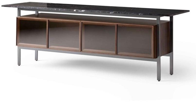 Punt Комод из дерева и стекла с откидными дверцами sun-id-1428075 - Вид №1