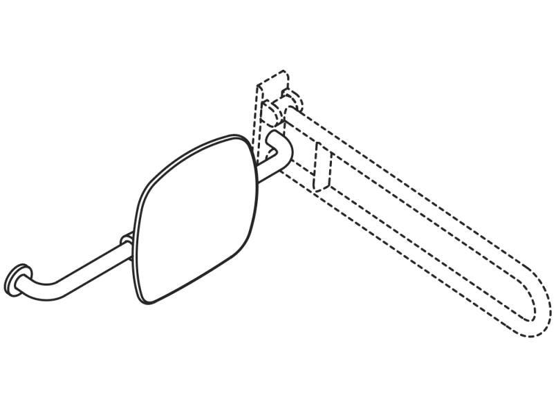 805.51.926L поддержка спины HEWI Stützen  - Вид №2