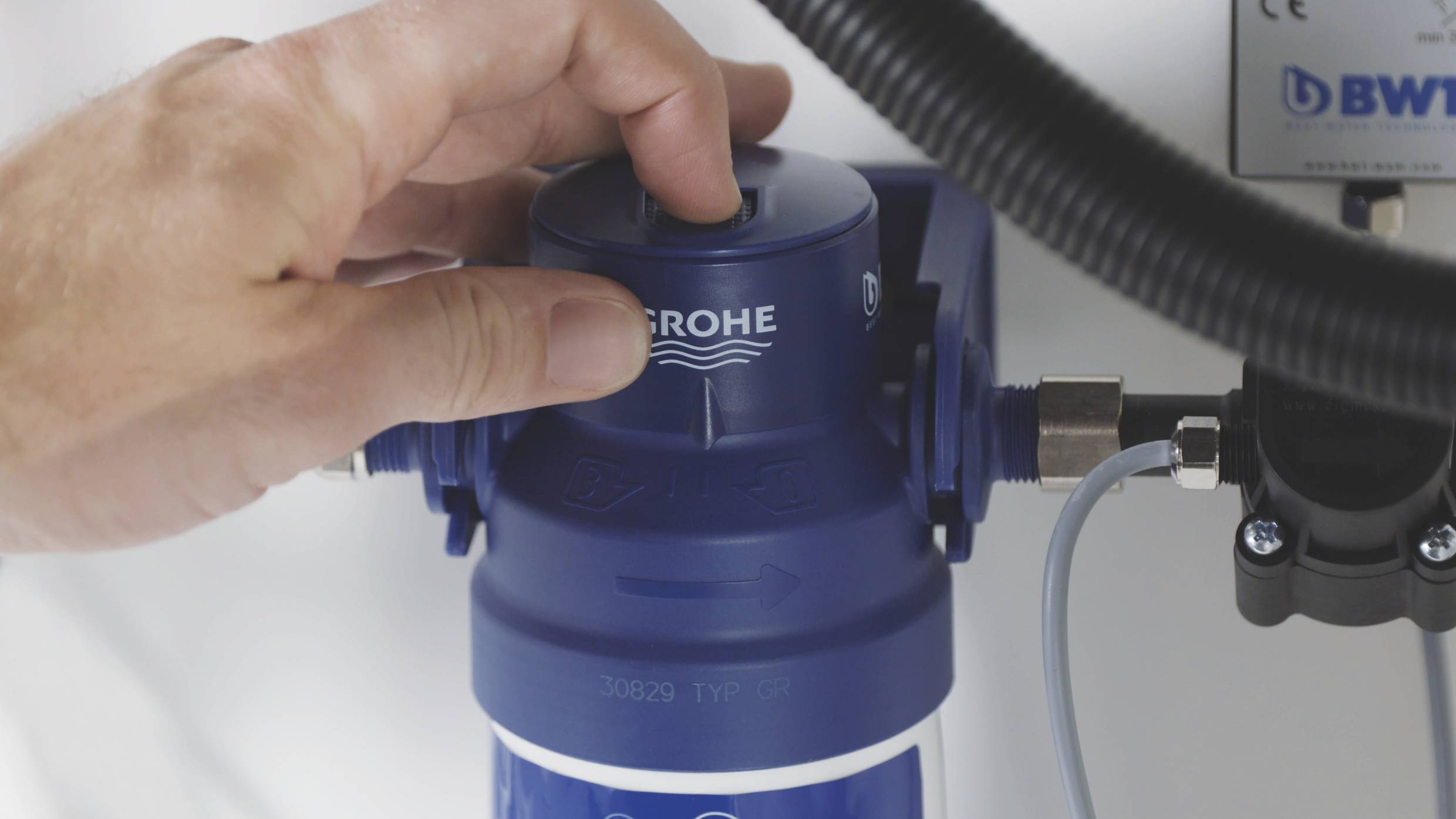 Комплект со смесителем для кухни GROHE Red Duo New, бойлер L-size, хром (30079001) - Вид №7